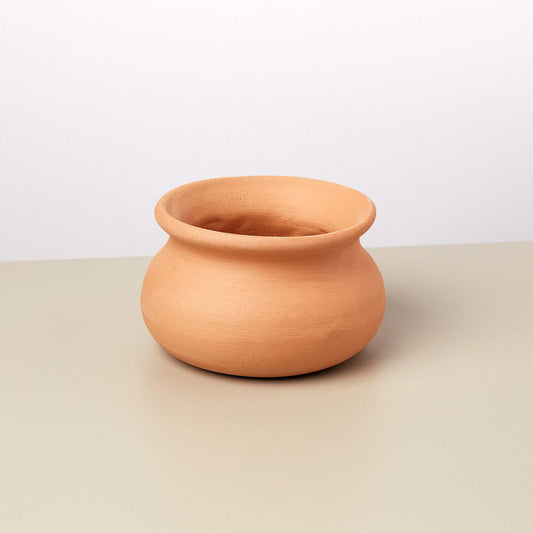 Terra Cotta Round Bowl - 4 Inch