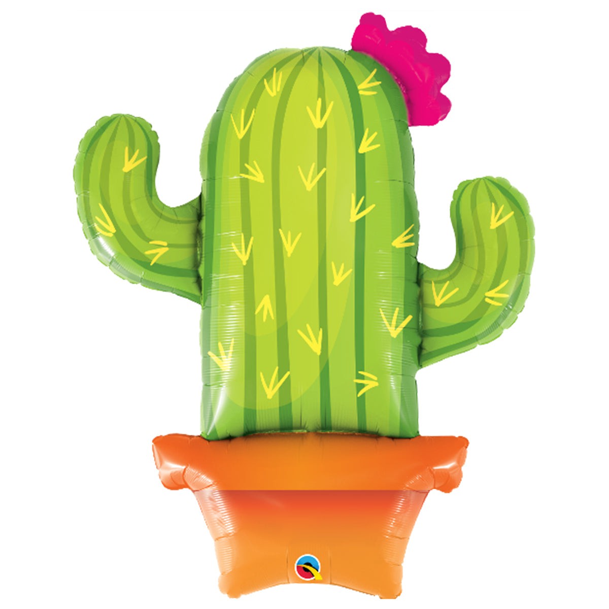 Cactus Supershape Foil Balloon, 39 Inches