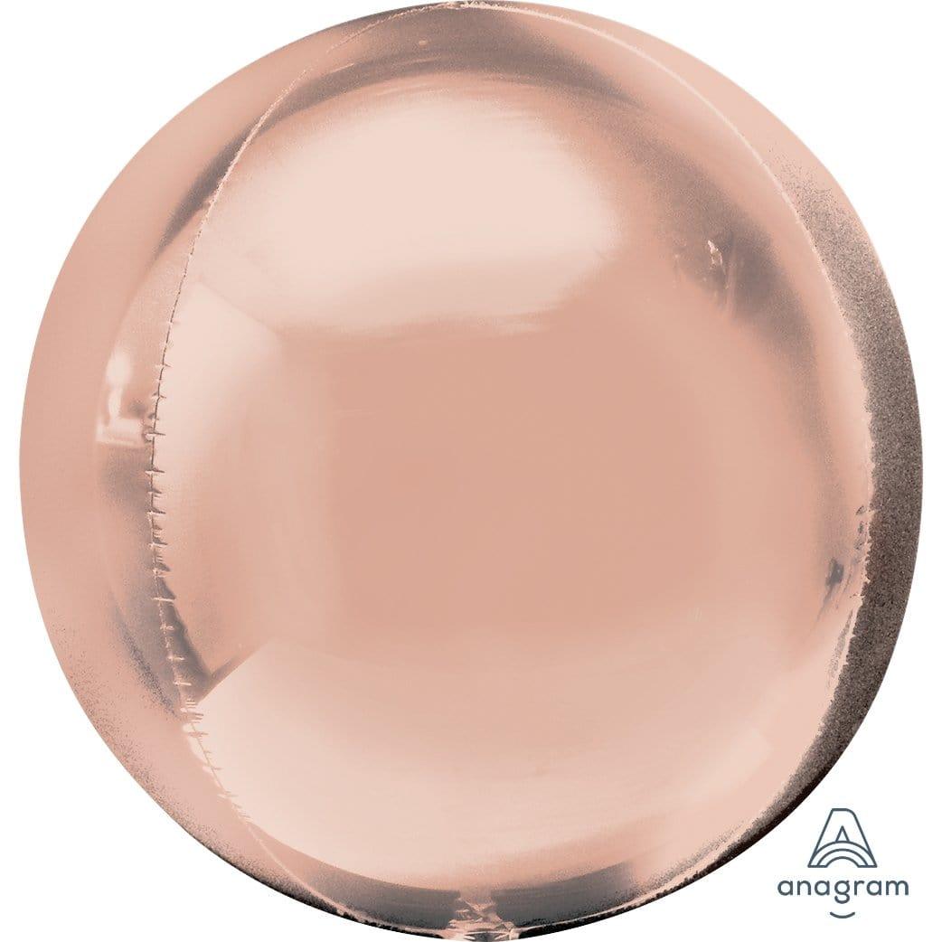 Jumbo Rose Gold Orbz Balloon