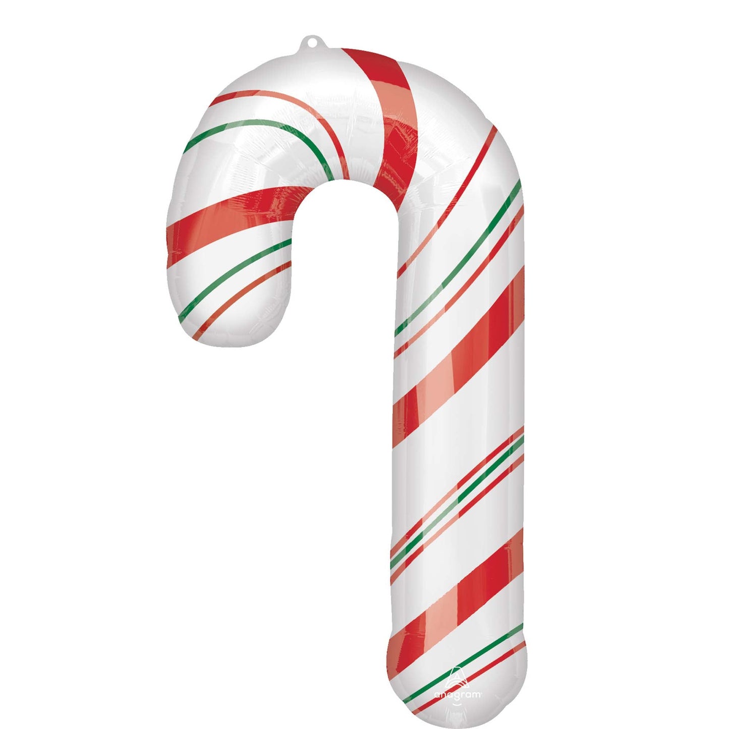 Merry Christmints Candy Cane Supershape Balloon, 30 Inches, 1 Count